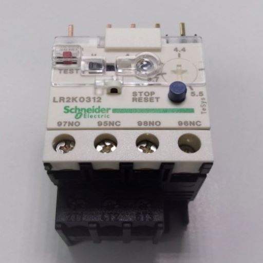 LR2K0312-Thermal Overload Relay 3.8-5.5 Amps K-Line