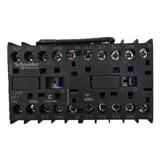 LC2K0901F7 Front view with manufacturer's specifications in English