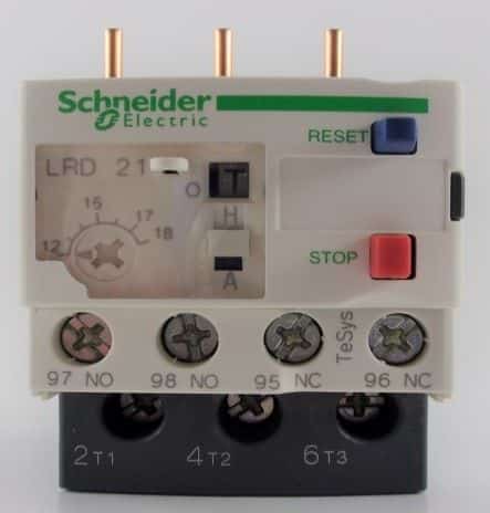 LRD21-Thermal Overload Relay 12.0-18.0 Amps D-Line