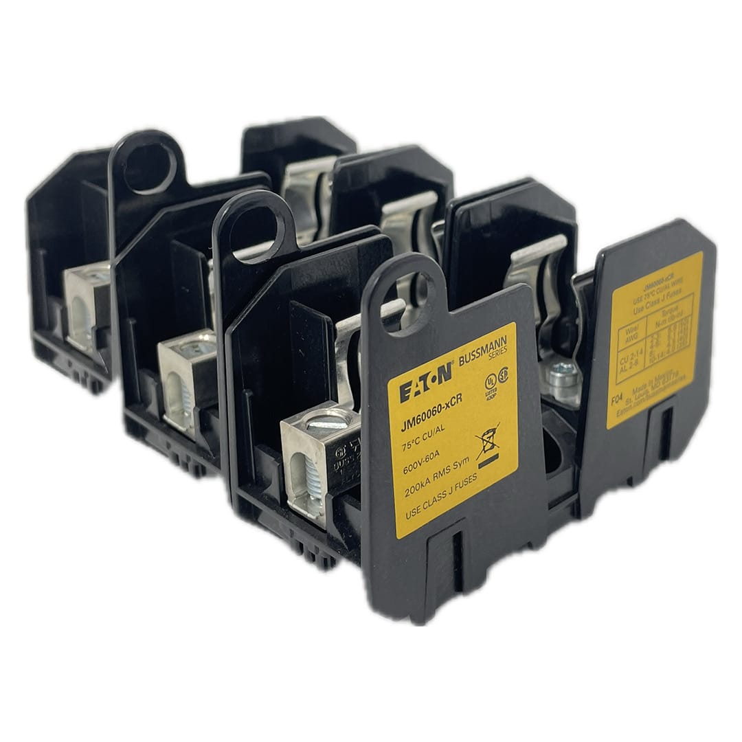 JM600603CR Bussmann Fuse Base 60 Amp 600 Volt Class 'J' 3Pole 89
