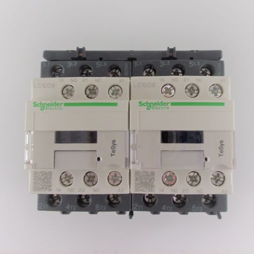 White and gray contactor, Contact number locations, part number.