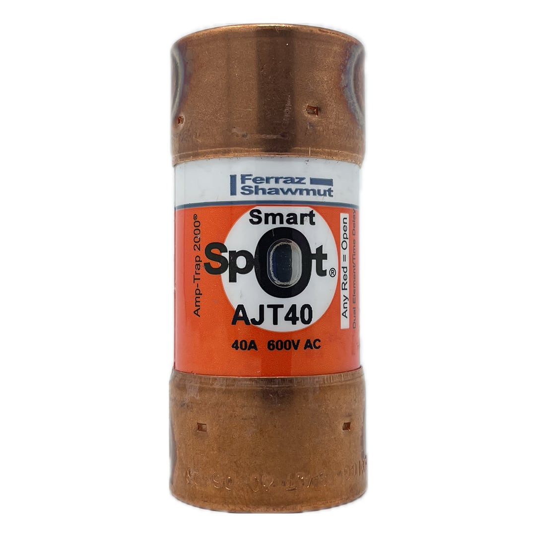 AJT40 Mersen Fuse Class 'J' 40 Amp 600 Volt 14.99 Fuse Class 'J