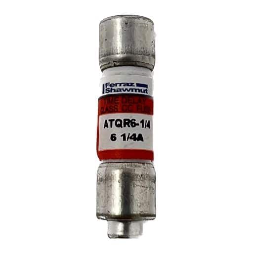 ATQR6-1/4 fuse with white background