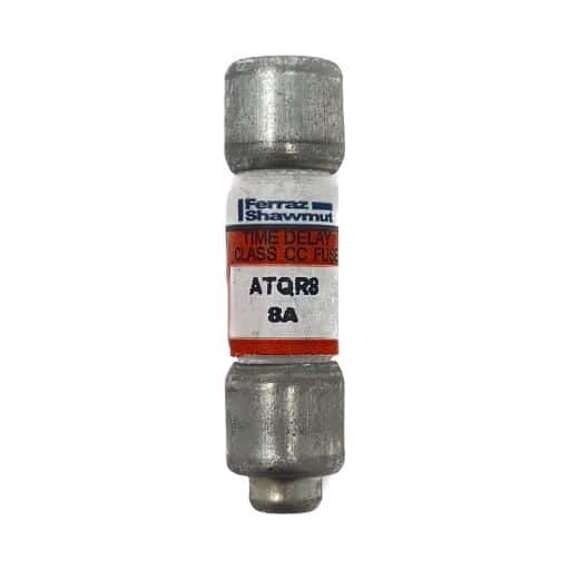 ATQR8 fuse with white background